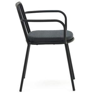 Preston Dining Chair in Black