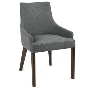 Ryder Fabric Dining Chair in Grey