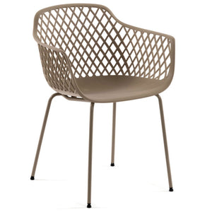 Troy Dining Chair in Beige