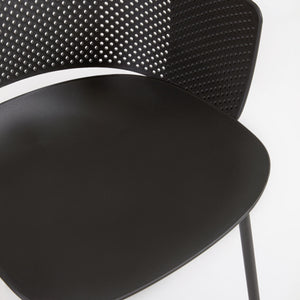 Elora Dining Chair in Black