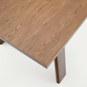 Aidan 200-250cm Extendable Dining Table in Walnut