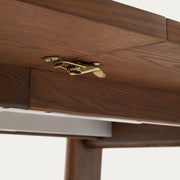 Aidan 200-250cm Extendable Dining Table in Walnut