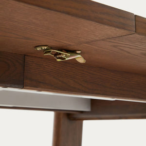 Aidan 200-250cm Extendable Dining Table in Walnut