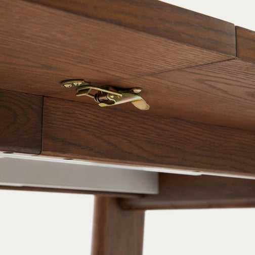 Aidan 200-250cm Extendable Dining Table in Walnut