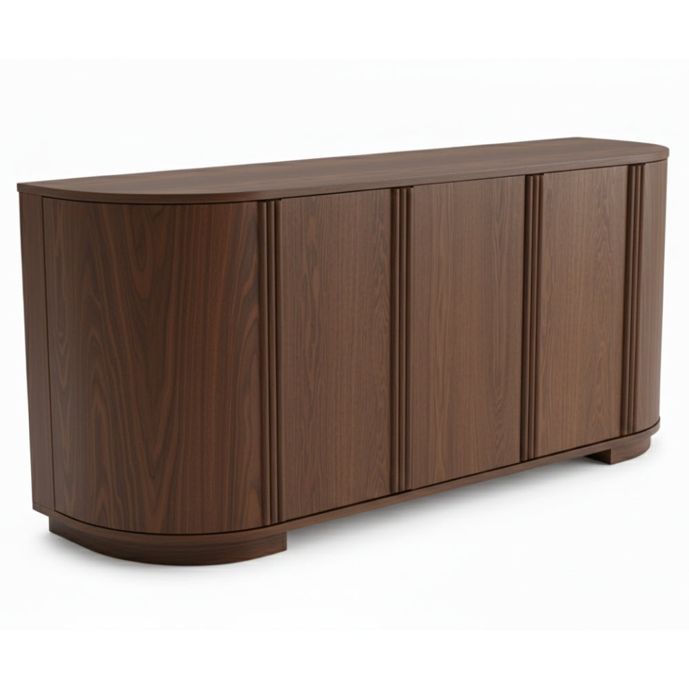 Kennedy 180cm Sideboard Buffet in Dark Walnut