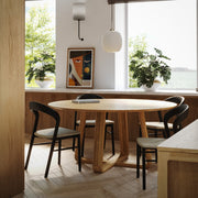 Bowen 120cm Dining Table in Oak
