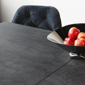 Luna 180-240cm Extendable Dining Table in Shadow Grey
