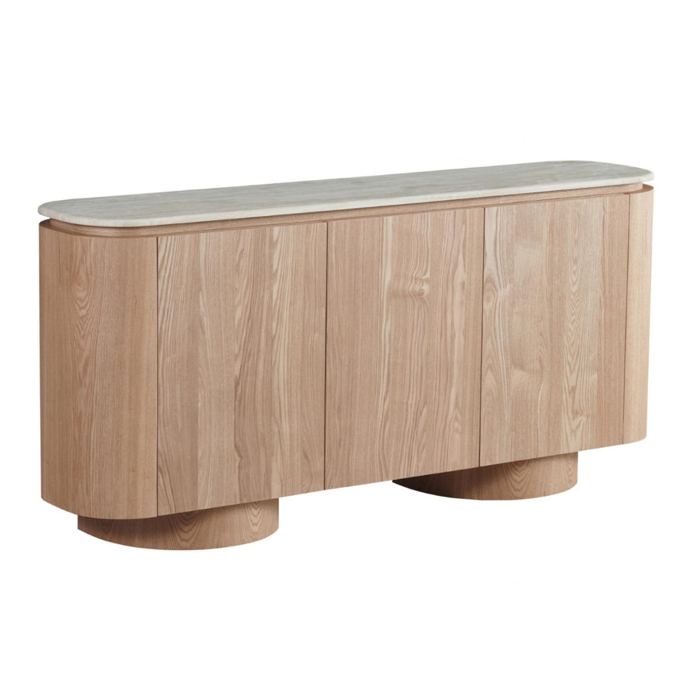 Nolan 180cm Sideboard Buffet in Natural/Travertine