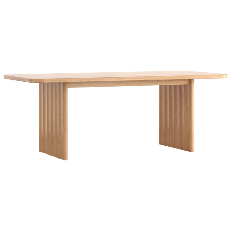 Dante 210cm Dining Table in Oak