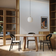 Bowen 120cm Dining Table in Wormy Chestnut