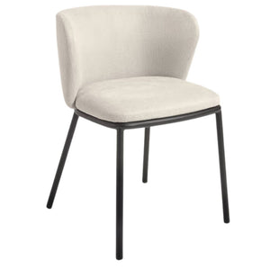 Harper Fabric Dining Chair in Beige