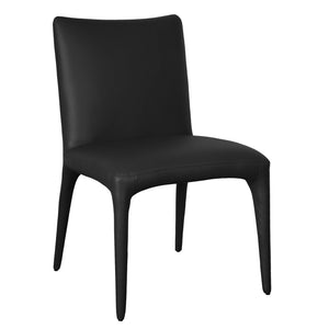 Madden Leatherette Dining Chair in Black