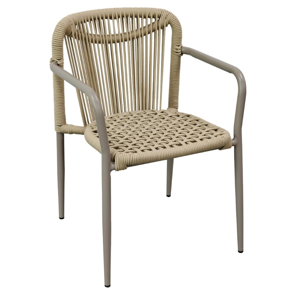 Baker Rope Dining Chair in Beige