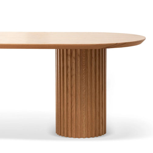 Boone 220cm Dining Table in Natural