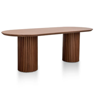 Boone 220cm Dining Table in Walnut