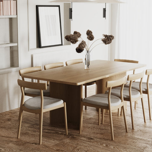 Kylo 200cm Dining Table in Oak