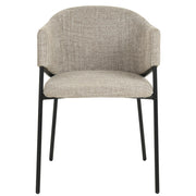Alora Fabric Dining Chair in Beige