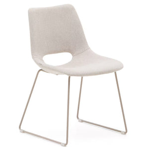 Kye Fabric Dining Chair in Beige/Beige