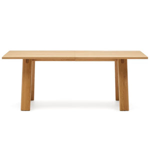 Aidan 200-250cm Extendable Dining Table in Oak