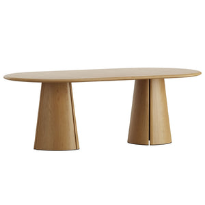 Eden 220cm Dining Table in Oak