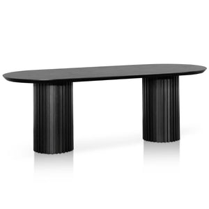 Boone 220cm Dining Table in Black