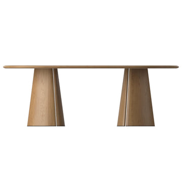 Eden 220cm Dining Table in Oak