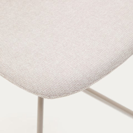 Kye Fabric Dining Chair in Beige/Beige