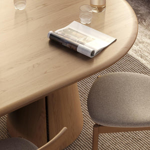 Eden 220cm Dining Table in Oak
