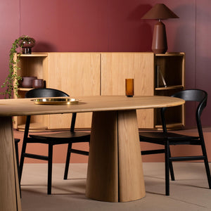 Eden 220cm Dining Table in Oak