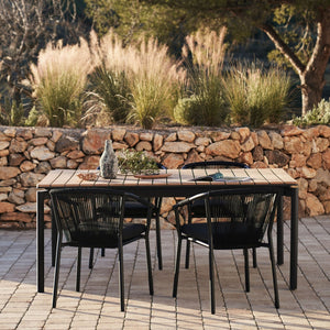 Addison 140-200cm Extendable Dining Table in Black