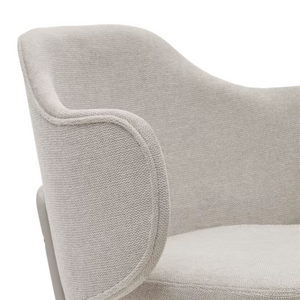 Kelly Fabric Dining Chair in Beige