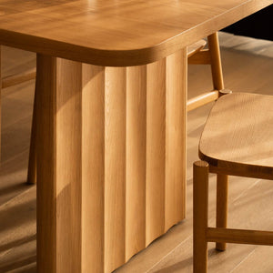 Dante 250cm Dining Table in Oak