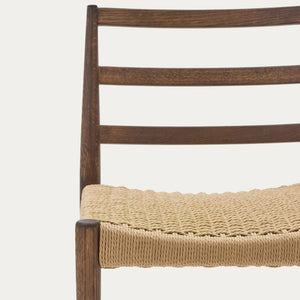 Maria Rope Dining Chair in Walnut/Natural