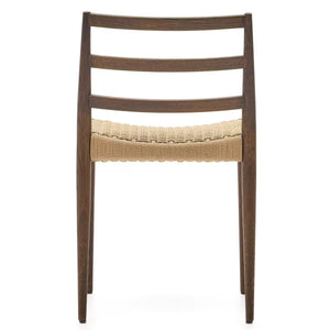 Maria Rope Dining Chair in Walnut/Natural