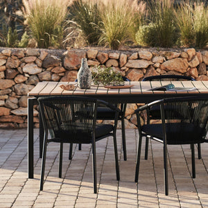 Addison 180-240cm Extendable Dining Table in Black