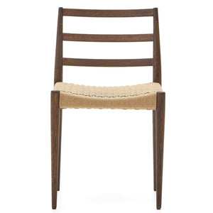 Maria Rope Dining Chair in Walnut/Natural