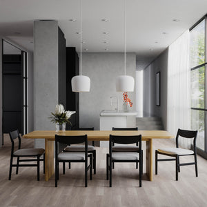 Dante 250cm Dining Table in Oak