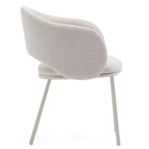 Bowie Fabric Dining Chair in Beige