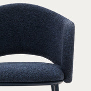 Bowie Fabric Dining Chair in Blue