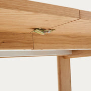 Aidan 200-250cm Extendable Dining Table in Oak