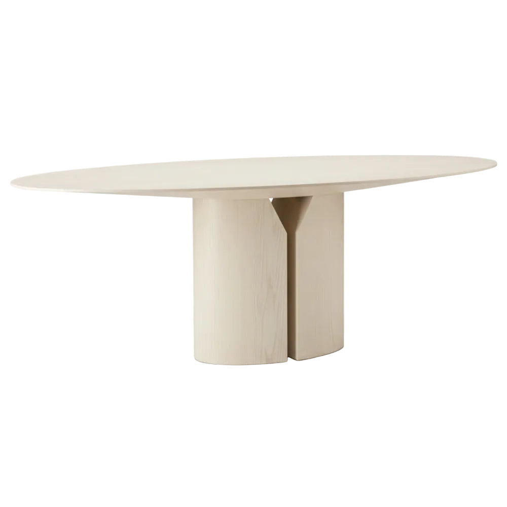 Montori 220cm Dining Table in Ivory
