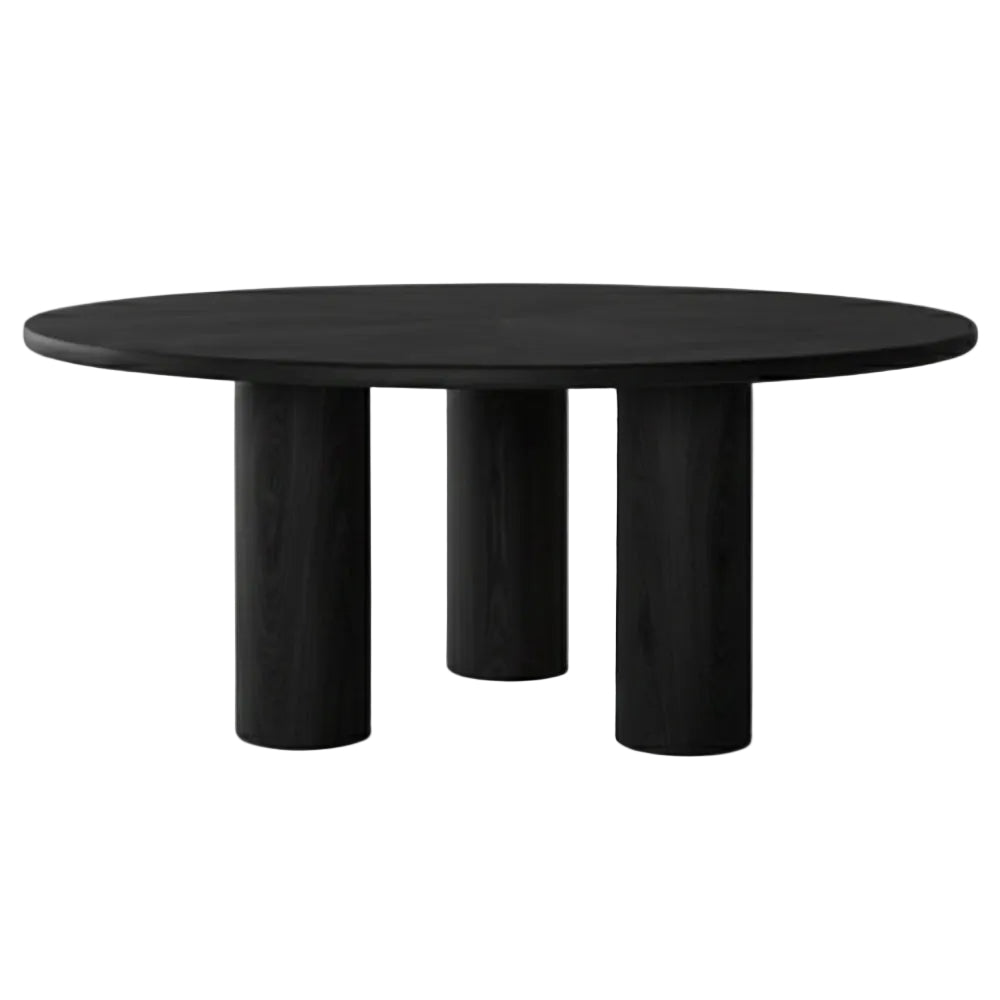 Leora 180cm Dining Table in Black