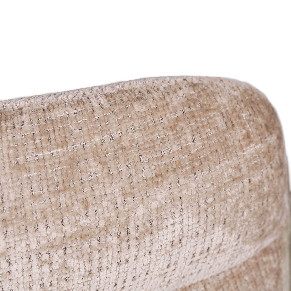 Alistair Fabric Dining Chair in Latte