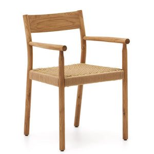 Elsie Rope Dining Chair in Oak/Natural