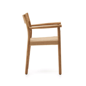 Elsie Rope Dining Chair in Oak/Natural