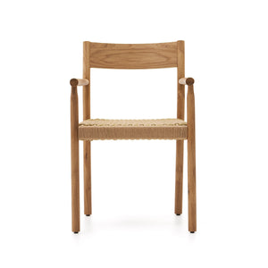 Elsie Rope Dining Chair in Oak/Natural