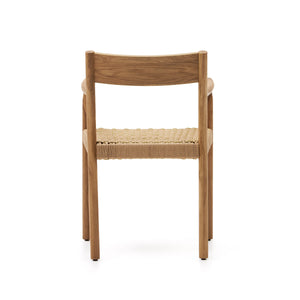 Elsie Rope Dining Chair in Oak/Natural