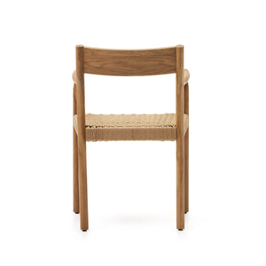 Elsie Rope Dining Chair in Oak/Natural