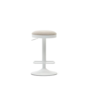 Jordan Fabric Kitchen Bar Stool in Beige