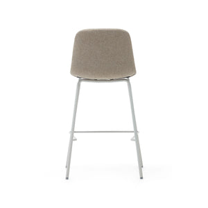 Parker Fabric Kitchen Bar Stool in Beige